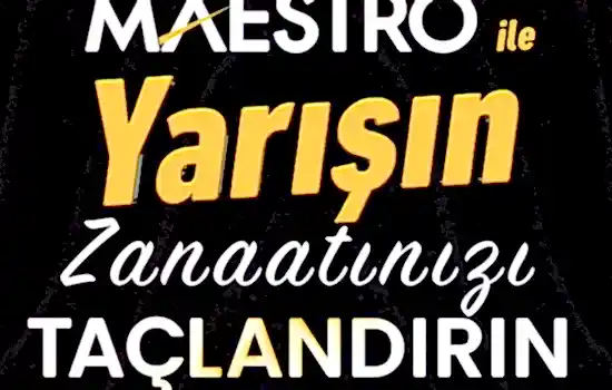 Maestro ile Yarışın Zanaatınızı Taçlandırın